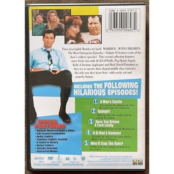 Married with Children, Vol. 2 - The Most Outrageous Episodes - DVD - Picture 2 of 5